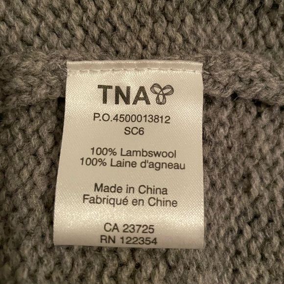 TNA Wool Zip Sweater - Picture 5 of 5